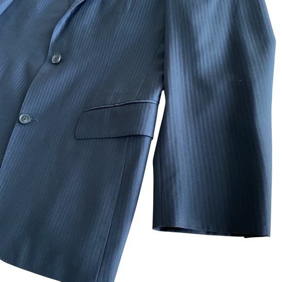 Hugo Boss Blazer Men’s 38S Pasolini Movie Navy Blue 100 Virgin Wool Classic Fit - Picture 4 of 13